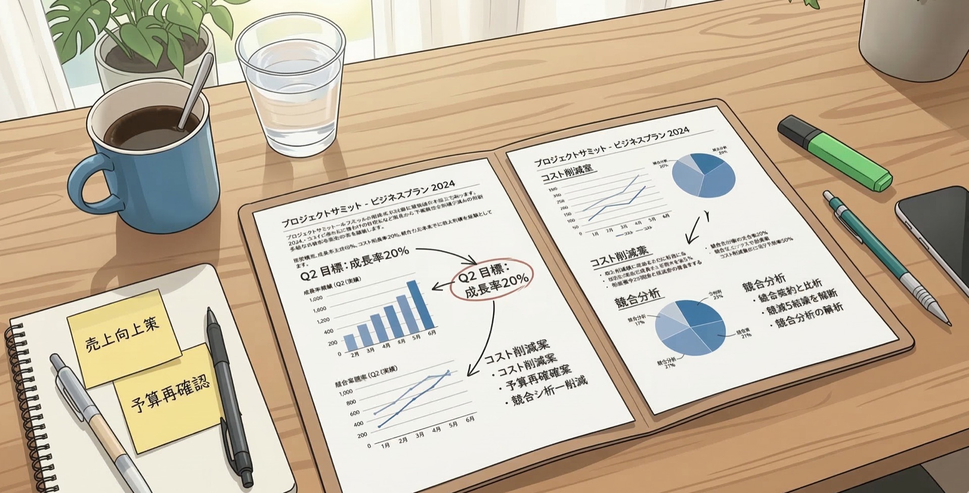 事業計画書のイメージ